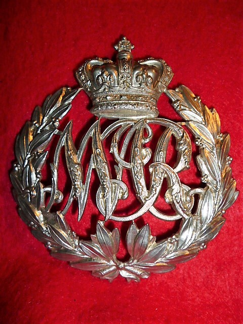 Natal Mounted Rifles Victorian OR's Helmet Plate